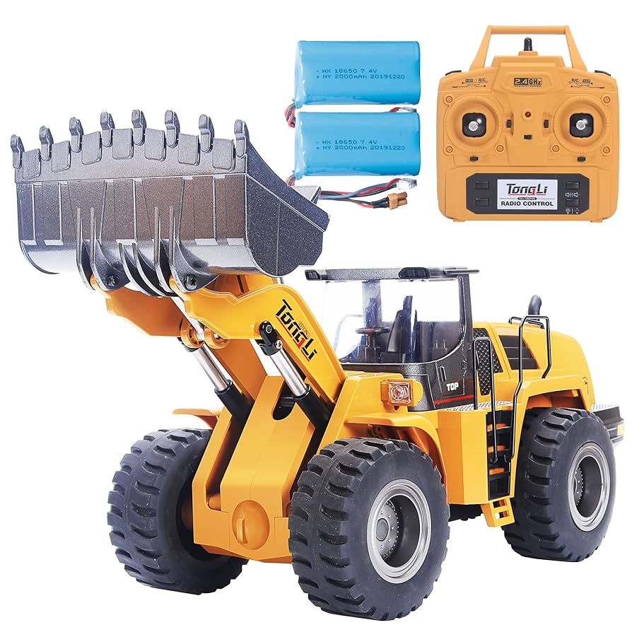 Amazon.com: Huina RC Excavator for adults1580 Hobby Remote